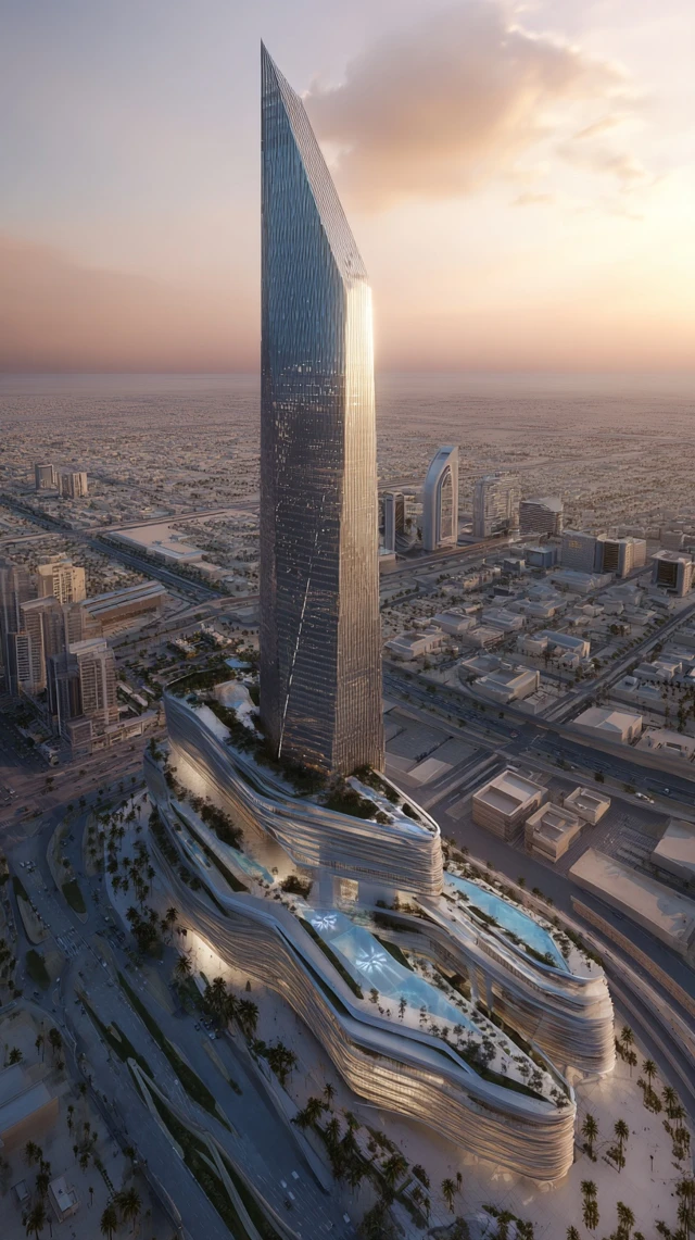 Ultra Modern Tower in Riyadh Architecture Design