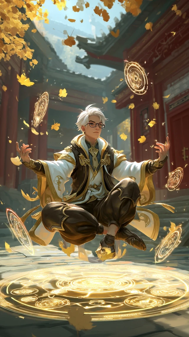 Anime Sorcerer in Ancient China