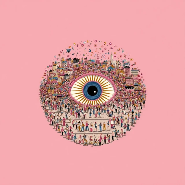 The Eye of the City Illustration