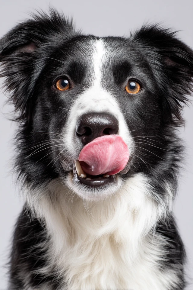 Border Collie Portrait Happy Dog