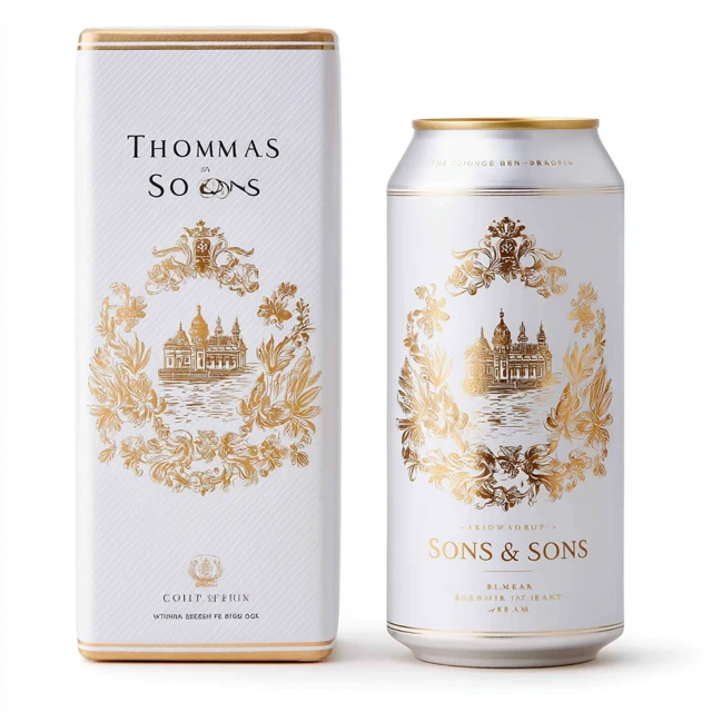 Thomas Sons Craft Beer Packaging and Can Design