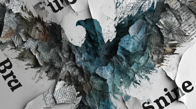 Phoenix Rising From Ashes Symbolizing Resilience