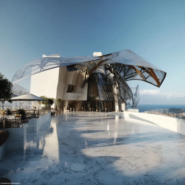 Architectural Concept Art Ultra Realistic 8K Theatre