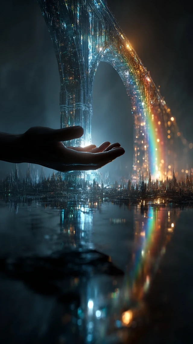 Rainbow Bridge Fantasy Art
