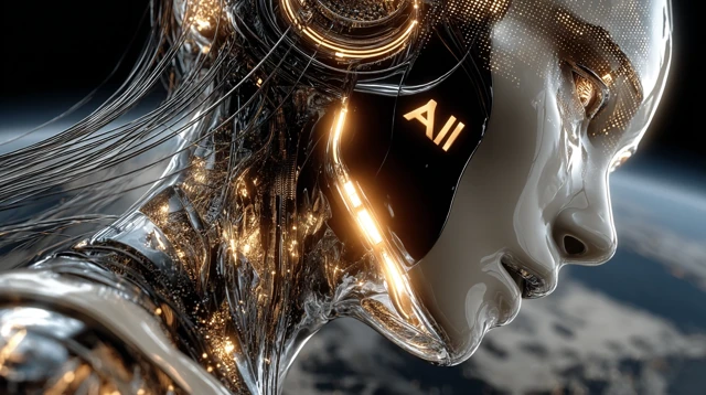 AI World Cyberpunk Future
