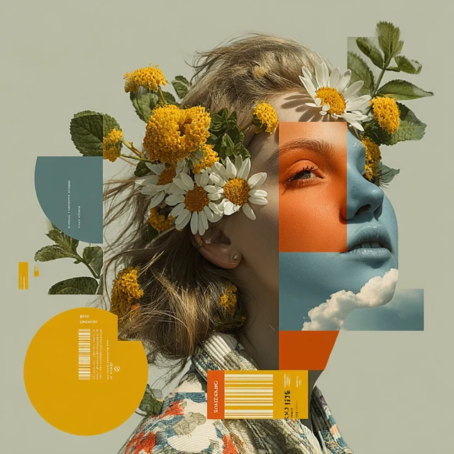Botanical Beauty Product Label Design