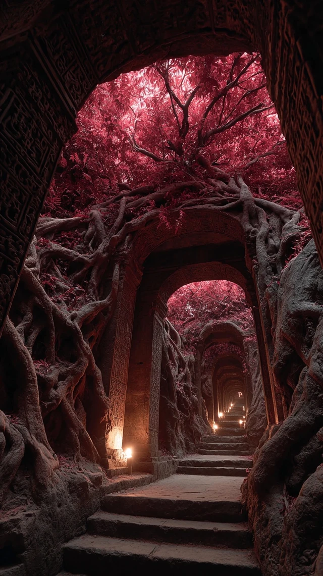 Demon Lair Inverted Roots Wangtian Tree Cinnabar