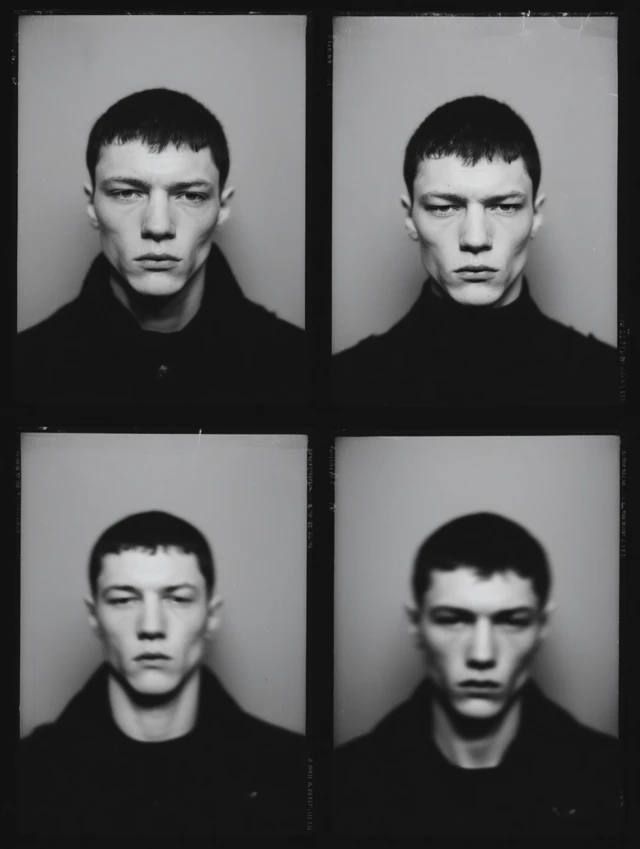 Russian Bad Boy Model Mugshot Photos