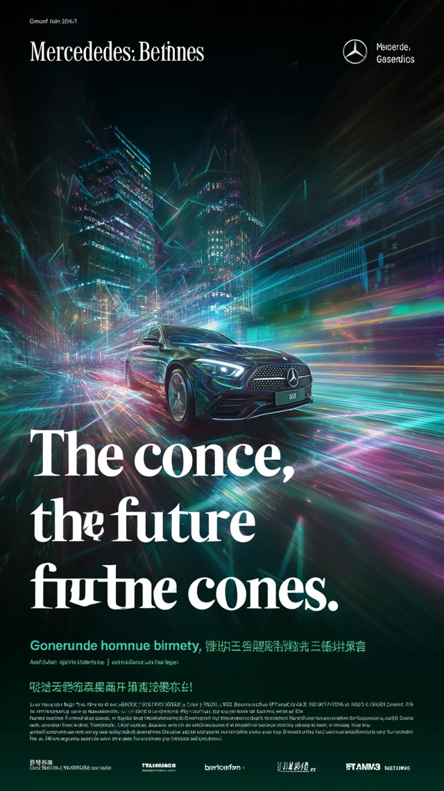 Mercedes Benz Future Car Exhibition Design