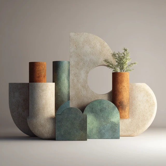 Minimalist Wall Vases Geometric Modular Design