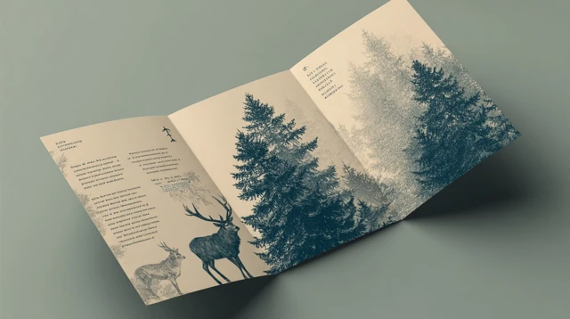 Altai Reserve Booklet Design Animals and Nature