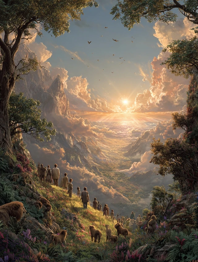 Harmony of Creation Majestic 4K Photo God''s World