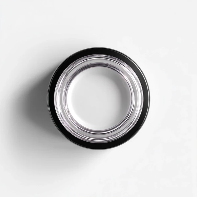 Cosmetic Cream Jar Product Packaging Minimalist Design