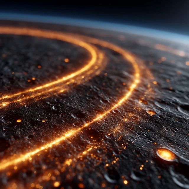 Mercury Close Up Sci Fi Art