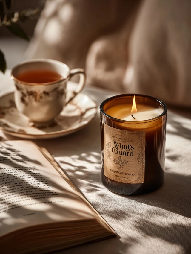 Whats Guard Candle Product Photography