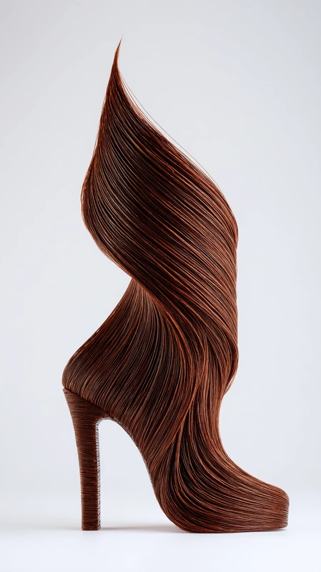 Hair Shoe Surreal Editorial Photography