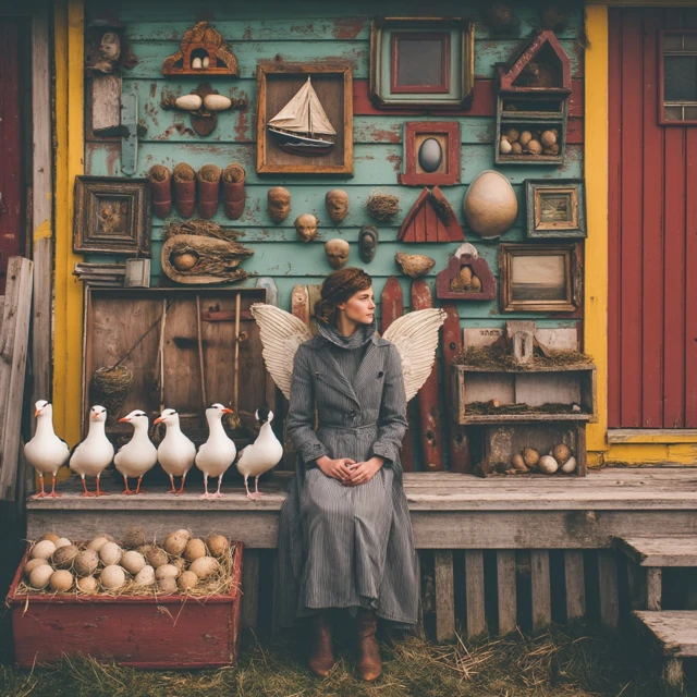 Folklore Art Vintage Photography Fairytale Scene