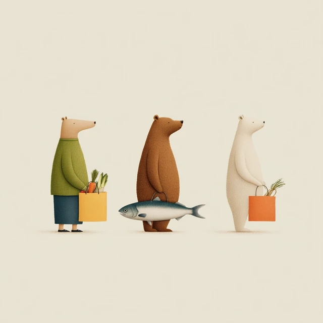 Herbivores Carnivores Omnivores Shopping