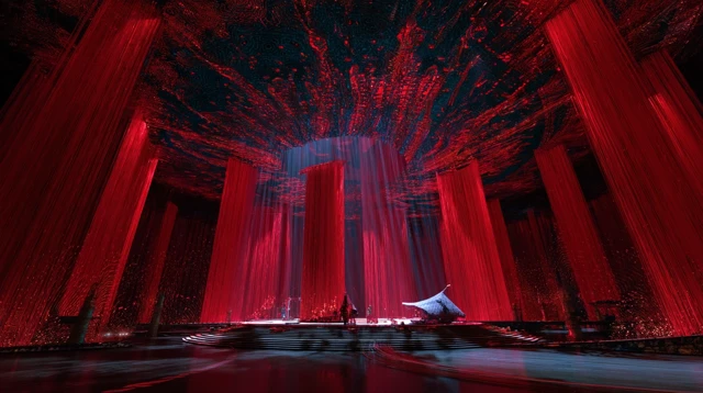 Fractal Opera Stage SciFi Art
