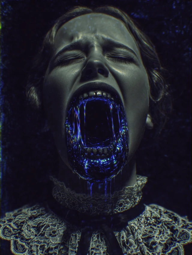 Modern Horror Art Trippy Cult Vibes