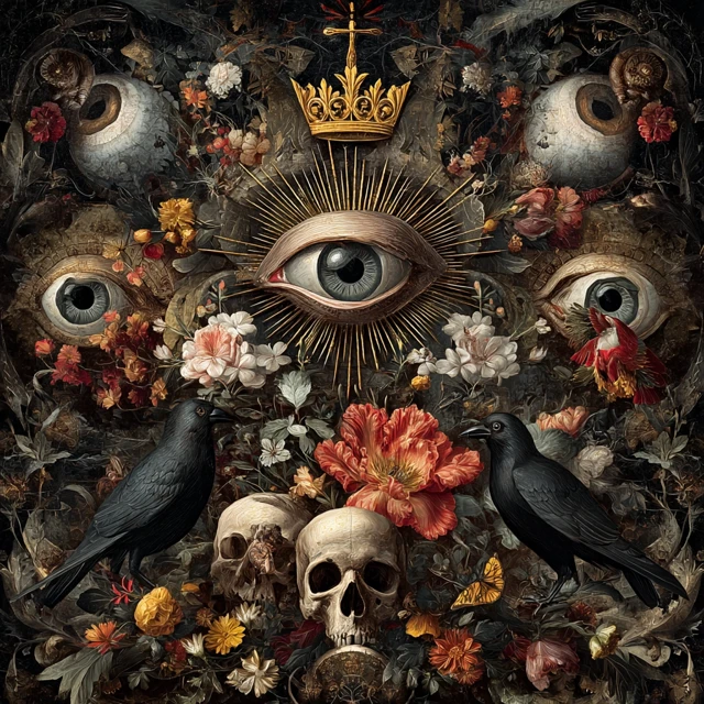 Surreal Nightmare Oil Painting Goya Carvaggio Horror