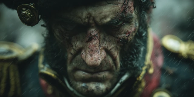 Napoleonic General with Battle Scars In Rain