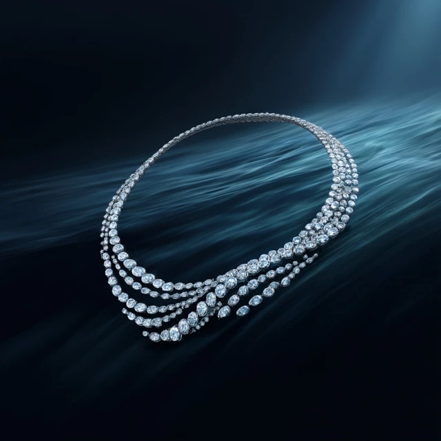 Diamond Necklace Luxury Jewelry Design