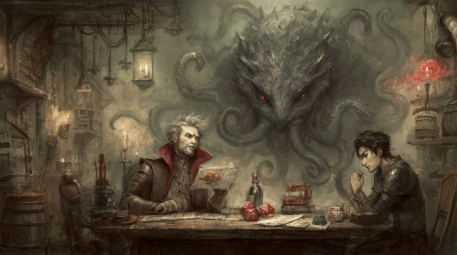 Monster Friends Play Dungeons and Dragons
