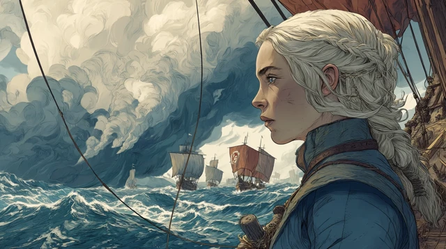 Winds of Winter: Game of Thrones Dragon Art by Jonathan Burton