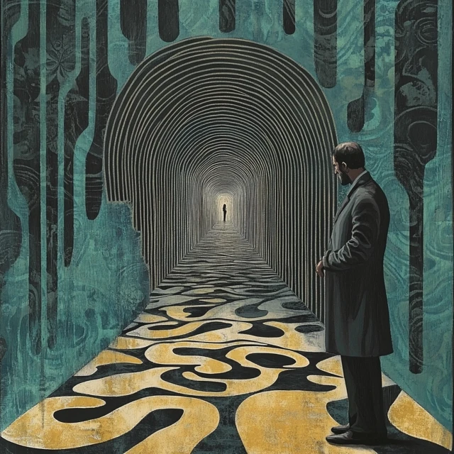 Deceptive Patterns vs Sympathy Artistic Portrait