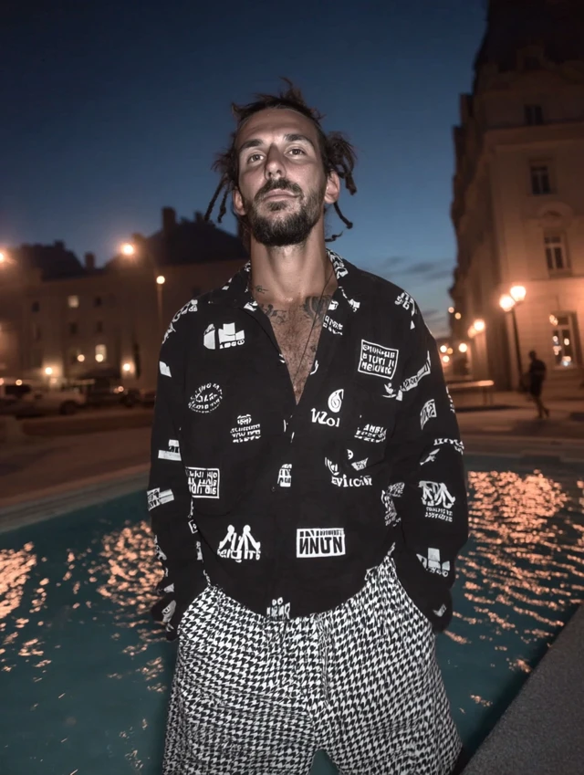 Streetwear Fashion Photo Blue Hour
