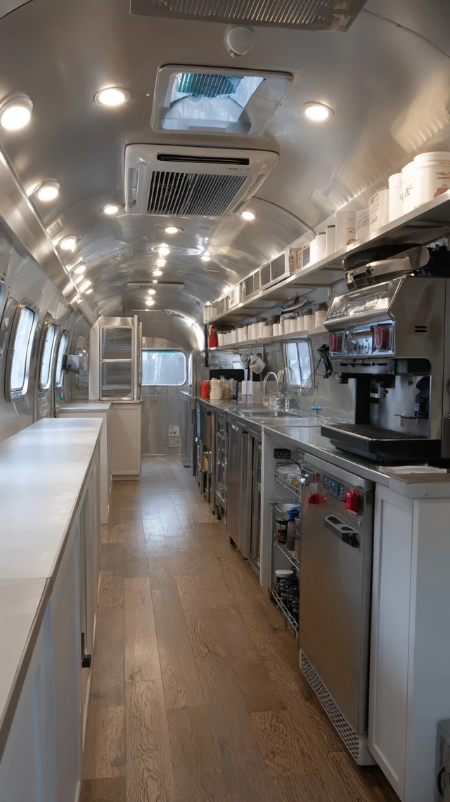Airstream McDonald&#039;&#039;s Food Truck Interior Design