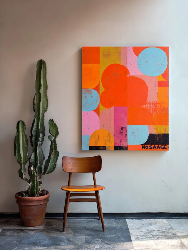Abstract Art Painting Modern Interior Decor
