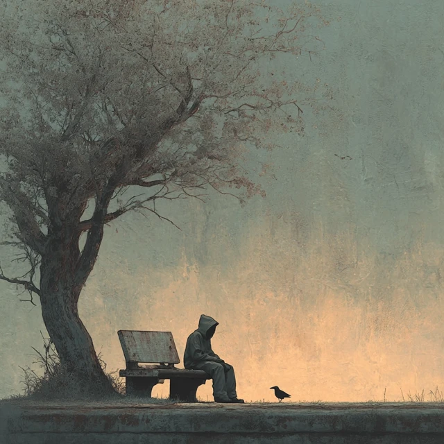 Loneliness Sunset Peaceful Scene