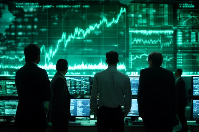 Trading Room Analysts Charts and Data