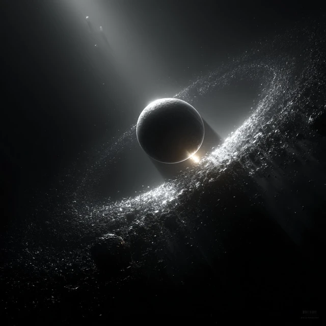 Cosmic Silence Dying Star and Forgotten Planets