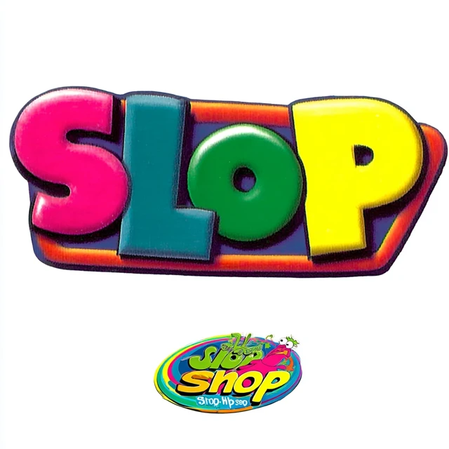 Slop Shop Text Logo Design