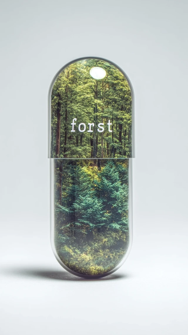 Vitamin Design Forest Inside Capsule Photography
