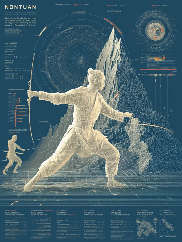 Northern Chinese Martial Arts Analysis Infographic