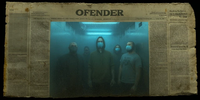 Vintage Newspaper Offender Article Photo
