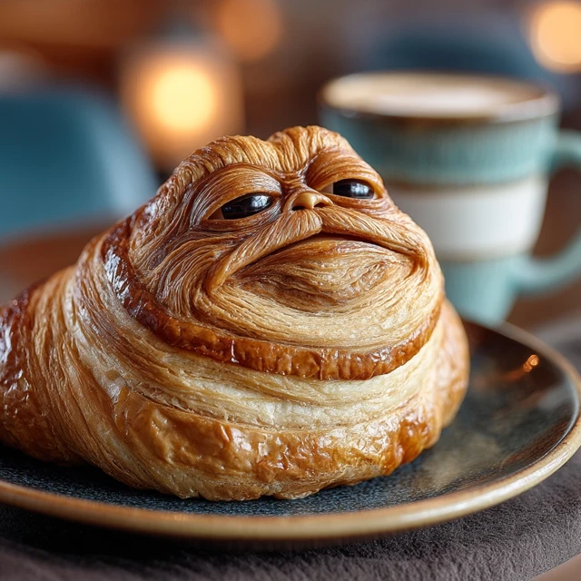 Jabba the Hutt Croissant: Star Wars Breakfast