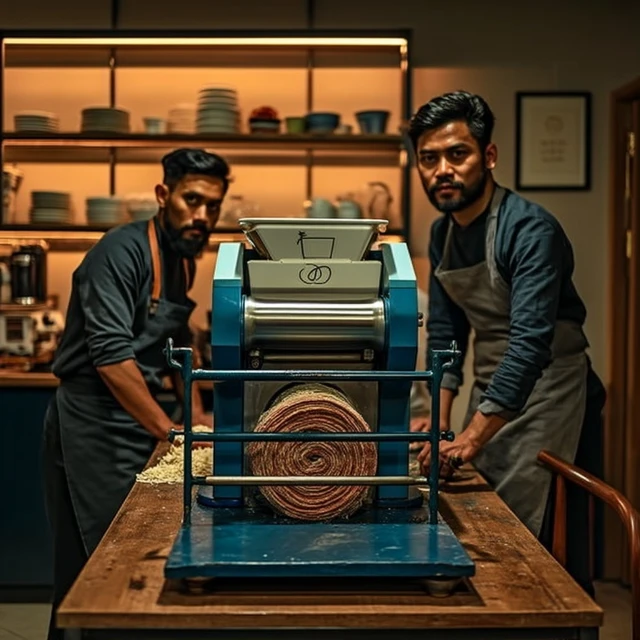 Indonesian Cafe Kitchen Noodles Machine