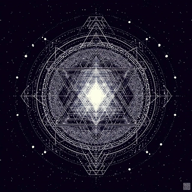 Celestial Geometry Astral Plane Illustration