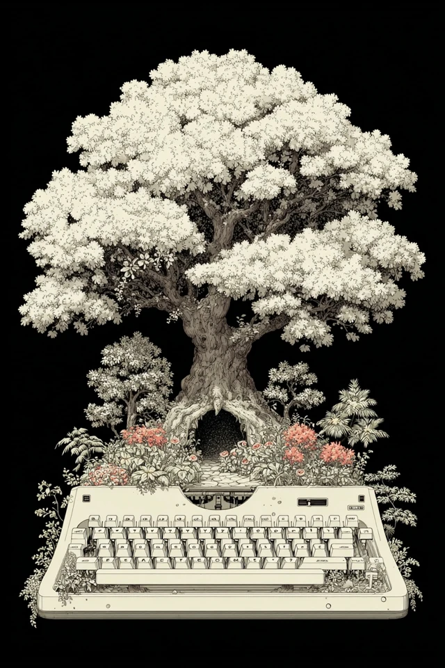Tree of Communication Digital Art Design