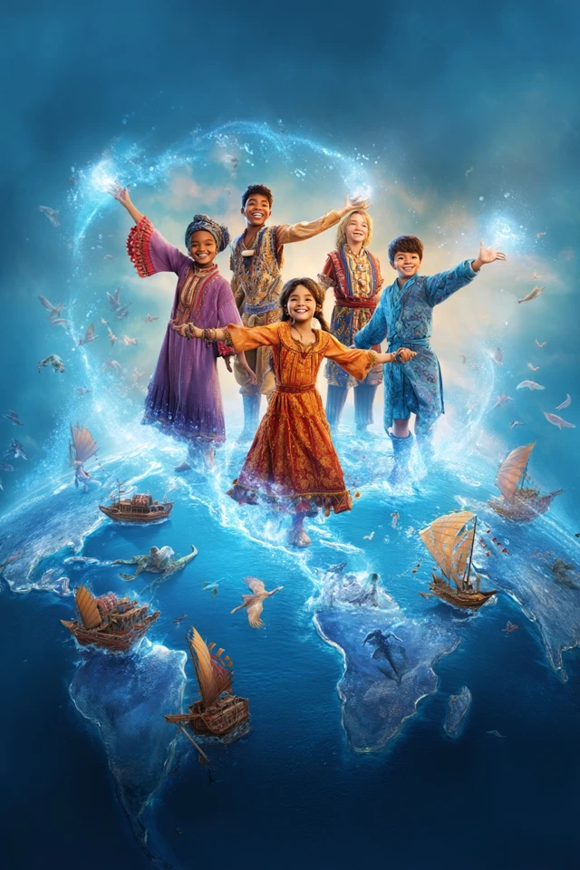 Children of the World United Illustration