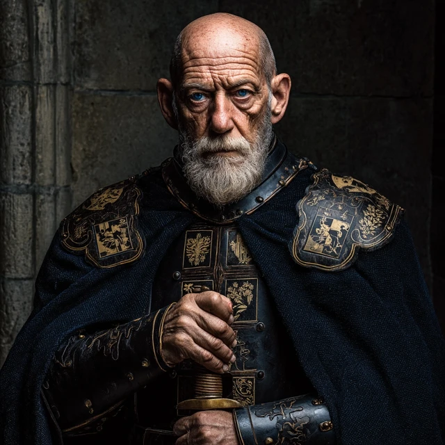 Veteran Castle Guard Captain Portrait