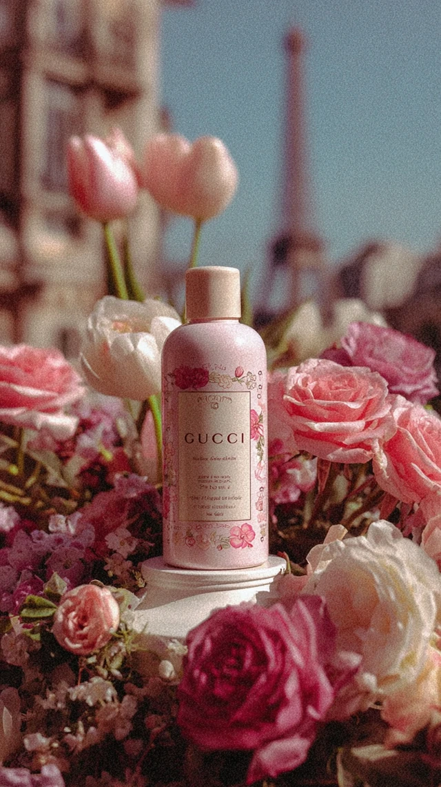 Gucci Ad Romantic Floral Laundry Detergent Paris