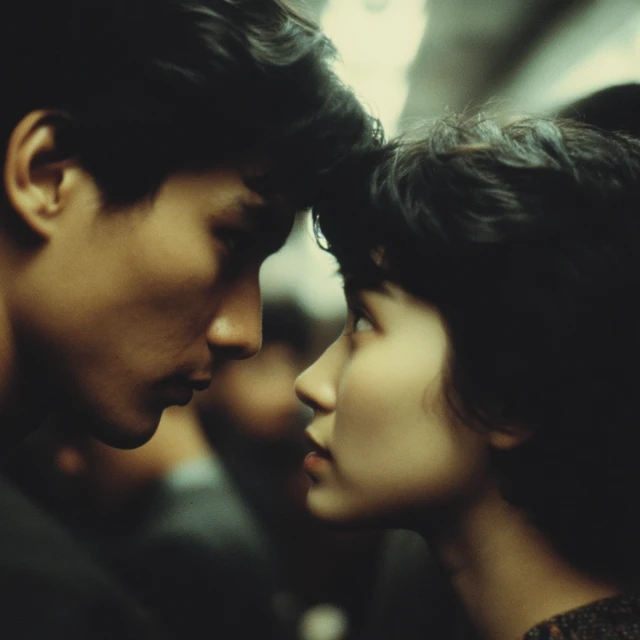 Subway Romance CloseUp Future Scene