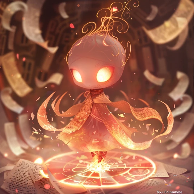 Soul Enchantress Chibi Mascot Art