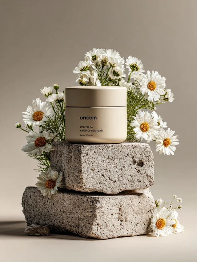 Oricerin Skincare Product Photography Minimalist